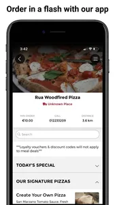 Rua Woodfired Pizza screenshot 0