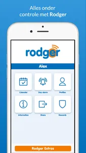 Rodger app screenshot 1