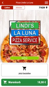 Pizza Lindis La Luna screenshot 0