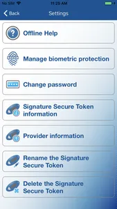 Signature Secure Token screenshot 3