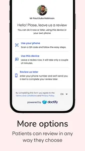 Doctify Review App screenshot 1