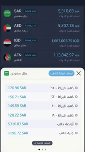 سعر الذهب اليوم - تجار screenshot 1