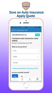 Auto Insurance App screenshot 1