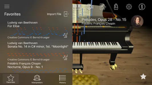 Visual Piano screenshot 1