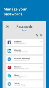 mPass: Secure Password Manager screenshot 1