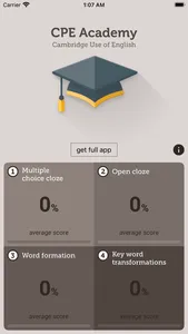 CPE Academy (Cambridge C2) screenshot 0