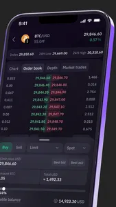 Kraken Pro: Crypto Trading screenshot 1