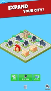 Merge City - Idle Click Tycoon screenshot 1