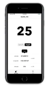 GPS Data - Speed & Altitude screenshot 0