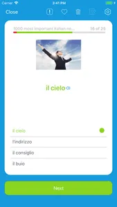 Learn Italian: Voc App Lessons screenshot 4