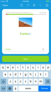 Learn Italian: Voc App Lessons screenshot 5