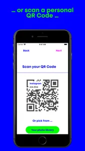 QGram: Instant Business Card screenshot 1