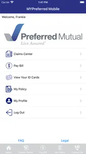 MYPreferred Mobile screenshot 1