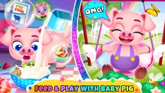 Baby Pig Care - Pet Care screenshot 2