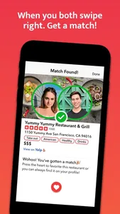 Food Match - Find Where to Eat screenshot 1