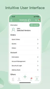 Selectedvendors screenshot 3