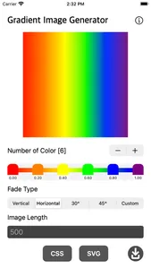 Gradient Image Generator screenshot 1