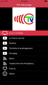 Télé Congo screenshot 0