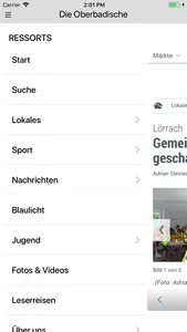 Die Oberbadische Online screenshot 1