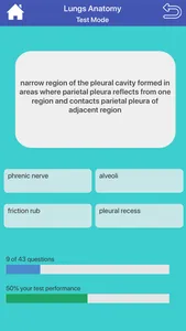 Respiratory System Flashcards screenshot 5