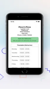 Picco's Pizza screenshot 1