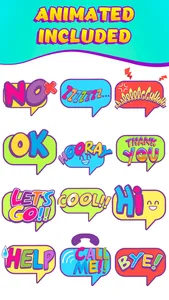 Speech Bubble Stickers ⋆ screenshot 1