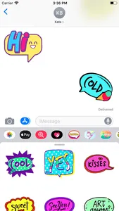 Speech Bubble Stickers ⋆ screenshot 2