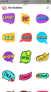 Speech Bubble Stickers ⋆ screenshot 3