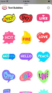 Speech Bubble Stickers ⋆ screenshot 4