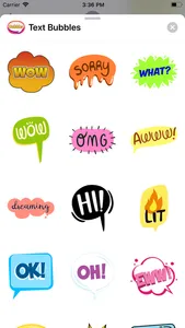 Speech Bubble Stickers ⋆ screenshot 6