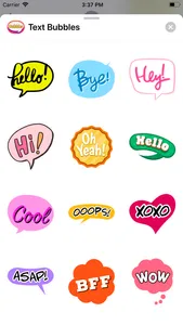 Speech Bubble Stickers ⋆ screenshot 8