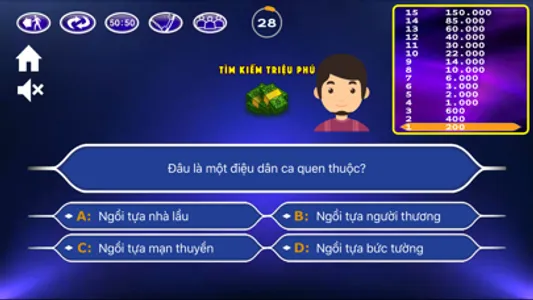 Tìm Kiếm Triệu Phú screenshot 0