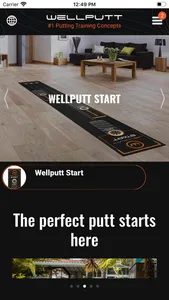 Wellputt App screenshot 1