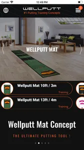 Wellputt App screenshot 2