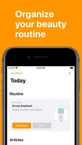 Skintime – Skincare Organizer screenshot 0