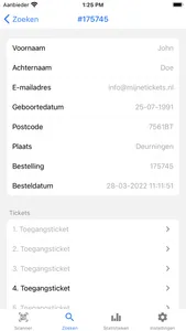 mijnetickets.nl scanner screenshot 3