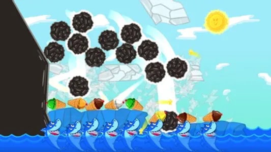 Ice Cream Mixer: Shark Games L screenshot 3