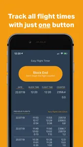 Easy Flight Timer screenshot 0
