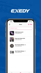 EXEDY - Product Finder screenshot 3
