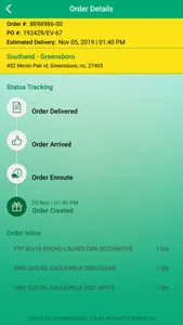 Billows Delivery Tracking screenshot 4