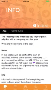 Ludeo App screenshot 1