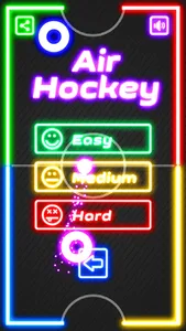 Hockey Glow: 2 Players screenshot 4