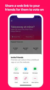 LinkMood - Plans With Friends screenshot 4