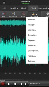 WavePad Editor- Musica e Audio screenshot 4