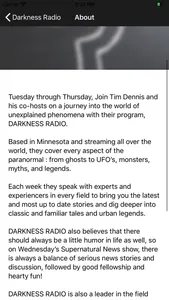 Darkness Radio App screenshot 4