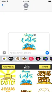 Easter Stickers - Christian screenshot 2