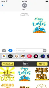 Easter Stickers - Christian screenshot 3