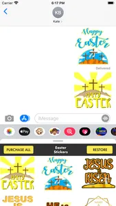 Easter Stickers - Christian screenshot 5