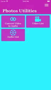 Video to Audio Converter . screenshot 0