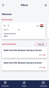 EBank Mobile Banking screenshot 3